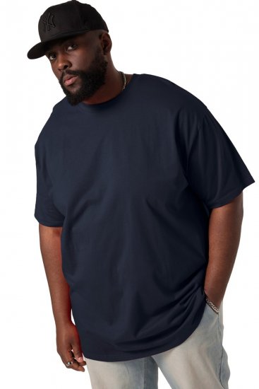 STHUGE 824720 Tričko oversize Tmavomodrá - Tričká - Nadrozmerné tričká - 2XL-14XL