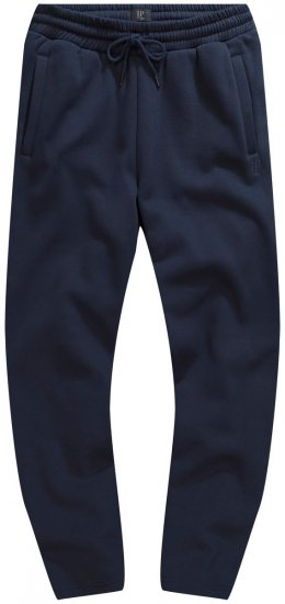 JP1880 825206 Tepláky so strihom na bruško Tmavomodrá - Tepláky & teplákové kraťasy - Tepláky & Teplákové kraťasy - 2XL-12XL