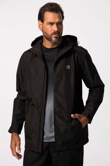 Jay-Pi 825611 Nepremokavá bunda s podlepenými švami Čierna - Bundy - Bundy Nadmerné Veľkosti 2XL-8XL