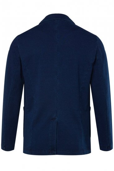 JP1880 826175 Mikinové sako vo vintage štýle Tmavomodrá - Obleky - Obleky 2XL-8XL
