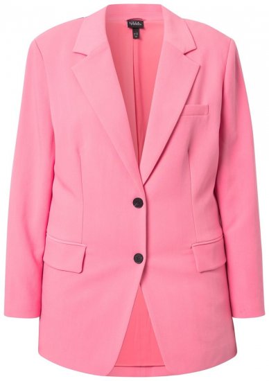 Ulla Popken 826487 Oversize sako Ružová - Saká - Saká v nadmerných veľkostiach
