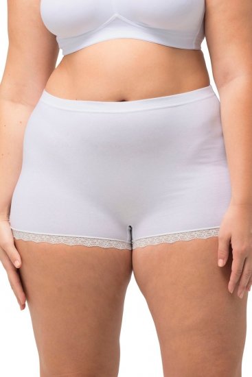 Ulla Popken 827286 Boxerky 3 ks Čierna - Nohavičky - 