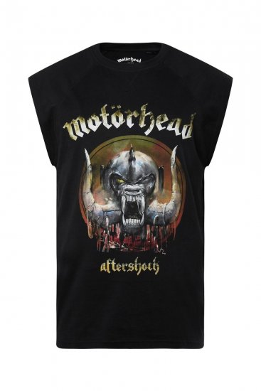 JP1880 Ozzy Motörhead Graphic Band T-Shirt Black - Tričká - Nadrozmerné tričká - 2XL-14XL