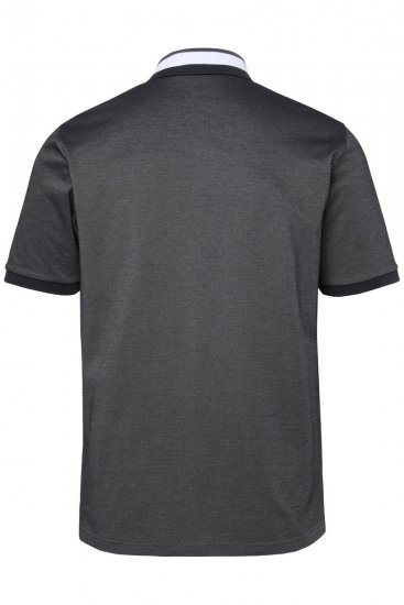 JAY-PI Quickdry Two-Tone Golf Poloshirt Black - Polokošele - Polokošele 2XL-8XL