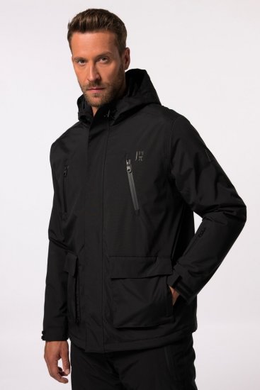 Jay-Pi Ski Jacket Functional Waterproof Windproof Breathable Black - Lyžiarske oblečenie - Zimné oblečenie pre veľké veľkosti