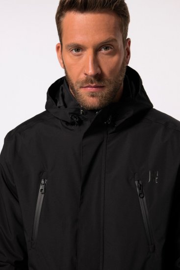 Jay-Pi Ski Jacket Functional Waterproof Windproof Breathable Black - Lyžiarske oblečenie - Zimné oblečenie pre veľké veľkosti