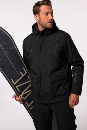Jay-Pi Ski Jacket Functional Waterproof Windproof Breathable Black - Lyžiarske oblečenie - Zimné oblečenie pre veľké veľkosti