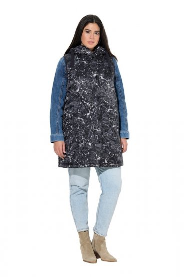 Ulla Popken 829120 Odolná vesta do nepohody Antracitová - Vesty - 
