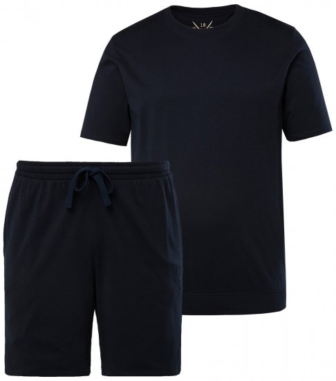JP1880 829513 Pyžamo krátky model bellyfit Tmavomodrá TALL - TALL spodná bielizeň - TALL Spodná Bielizeň a Plavky