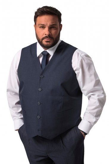 Men+ 665 Sevilla Vesta k obleku Tmavomodrá - Obleky - Obleky 2XL-8XL