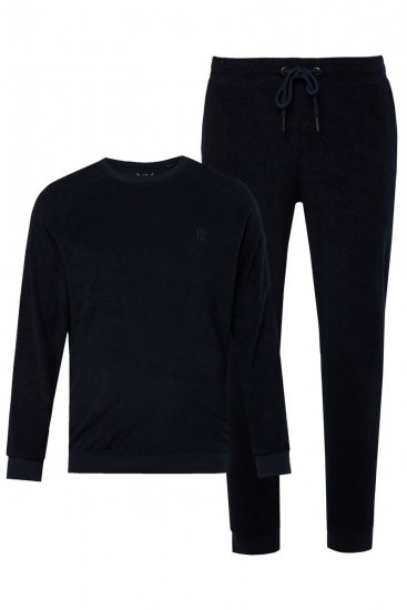 JP1880 Pyjamas Two-piece Belly Fit Dark Navy - Spodná bielizeň - Spodné Prádlo 2XL-8XL