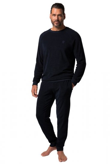 JP1880 Pyjamas Two-piece Belly Fit Dark Navy - Spodná bielizeň - Spodné Prádlo 2XL-8XL