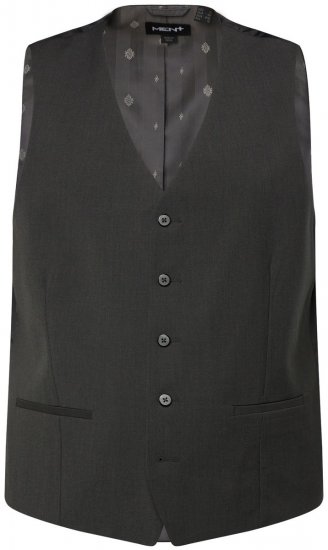 Men+ 472 Barcelona Vesta k obleku Antracitová - Obleky - Obleky 2XL-8XL