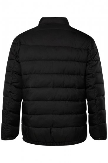 Men+ 494 Prešívaná bunda so stojačikom Čierna - Bundy - Bundy Nadmerné Veľkosti 2XL-8XL