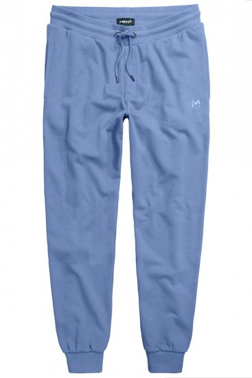 Men+ 111 Tepláky bellyfit Denimová modrá - Tepláky & teplákové kraťasy - Tepláky & Teplákové kraťasy - 2XL-12XL