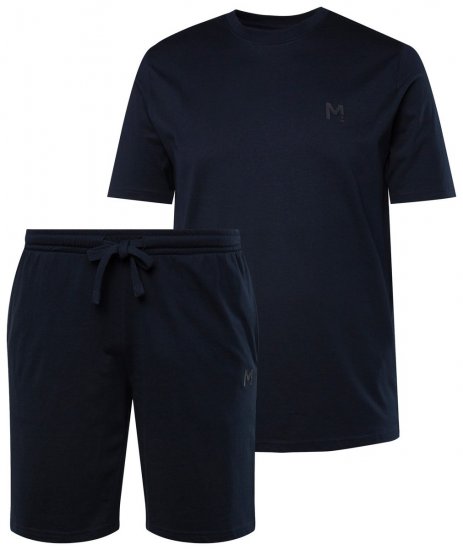 Men+ 196 Pyžamo krátky model Tmavomodrá - Spodná bielizeň - Spodné Prádlo 2XL-8XL