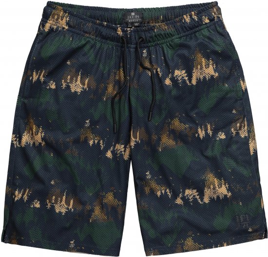 JP1880 Jay-Pi Bermuda QuickDry Mesh Fitness Shorts Khaki - Športové oblečenie - Sportovní Oblečení 2XL-10XL