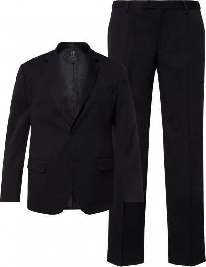 JP1880 Flexnamic Business Suit Konan Black - Obleky - Obleky 2XL-8XL