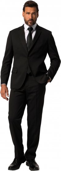 JP1880 Flexnamic Business Suit Konan Black - Obleky - Obleky 2XL-8XL