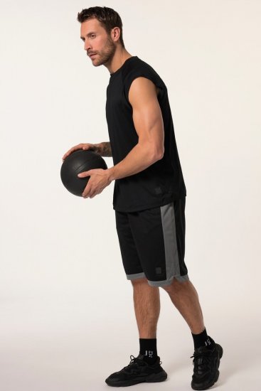 JP1880 Jay-Pi Bermuda QuickDry Mesh Fitness Shorts Black - Športové oblečenie - Sportovní Oblečení 2XL-10XL