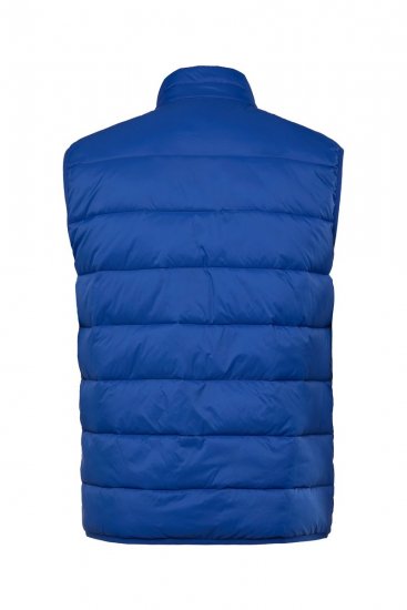 Boston Park 460 Vesta prešívaná so stojačikom Modrá - Bundy - Bundy Nadmerné Veľkosti 2XL-8XL