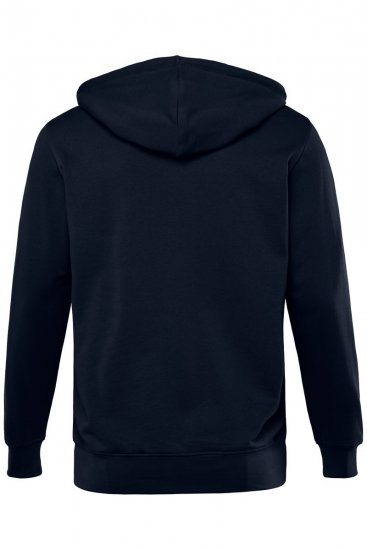 Men+ 851 Mikina s kapucňou na zips Tmavomodrá - Mikiny & mikiny bez kapucne - Mikiny & Mikiny s Kapucňou 2XL-12XL