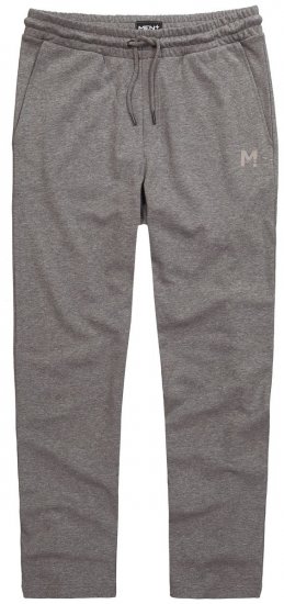Men+ 852 Tepláky Sivý melír - Tepláky & teplákové kraťasy - Tepláky & Teplákové kraťasy - 2XL-12XL