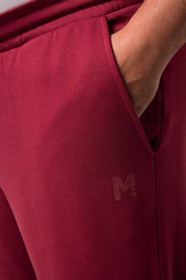 Men+ 852 Tepláky Vínovo červená - Tepláky & teplákové kraťasy - Tepláky & Teplákové kraťasy - 2XL-12XL