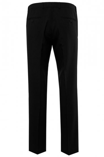 Men+ 065 Porto Nohavice k obleku Čierna - Obleky - Obleky 2XL-8XL