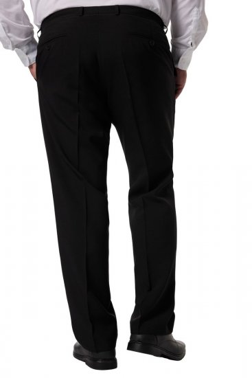 Men+ 065 Porto Nohavice k obleku Čierna - Obleky - Obleky 2XL-8XL