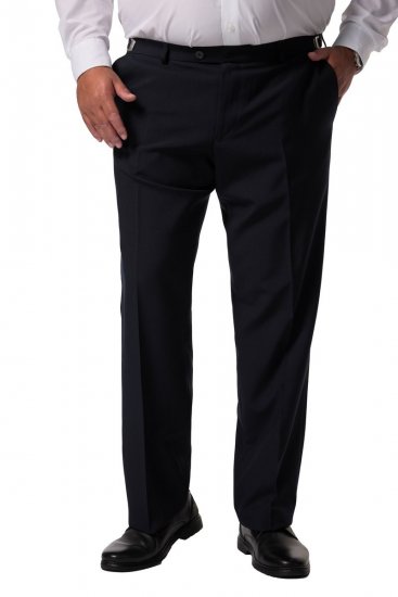 Men+ 065 Porto Nohavice k obleku Tmavomodrá - Obleky - Obleky 2XL-8XL