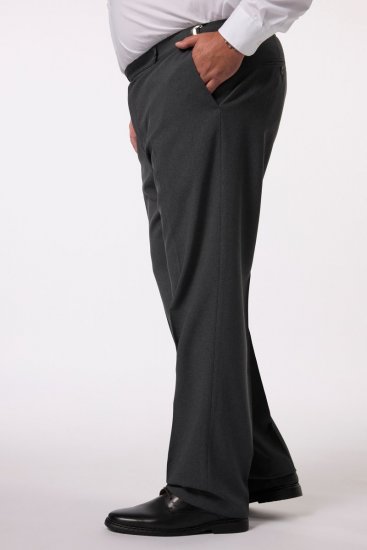 Men+ 065 Porto Nohavice k obleku Sivá - Obleky - Obleky 2XL-8XL