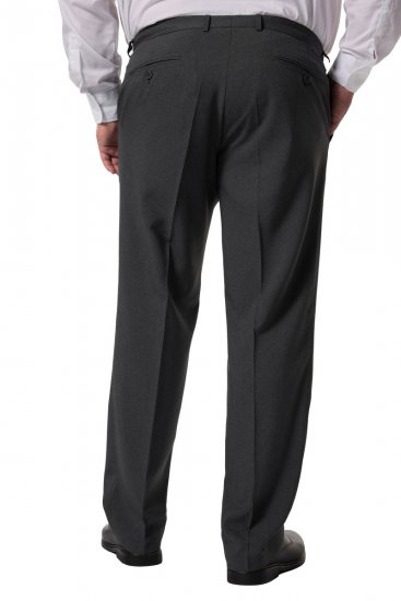 Men+ 065 Porto Nohavice k obleku Sivá - Obleky - Obleky 2XL-8XL
