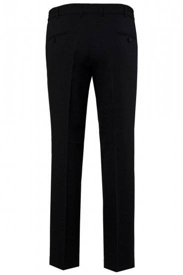 Men+ 066 Porto Nohavice k obleku bellyfit Čierna - Obleky - Obleky 2XL-8XL
