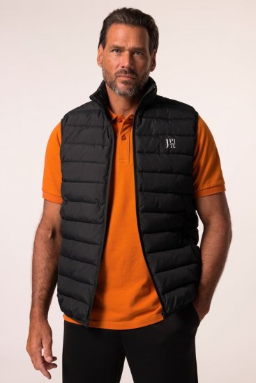 Jay-Pi 835324 Skladacia prešívaná vesta Čierna - Bundy - Bundy Nadmerné Veľkosti 2XL-8XL