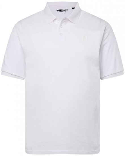 Men+ 256 Polokošeľa Biela - Polokošele - Polokošele 2XL-8XL