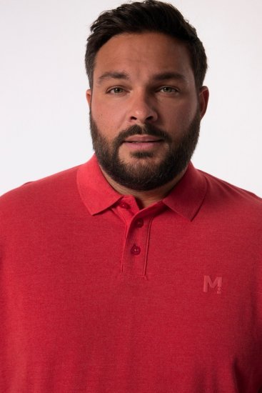 Men+ 256 Polokošeľa Červená - Polokošele - Polokošele 2XL-8XL