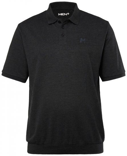 Men+ 264 Polokošeľa bellyfit Čierna - Polokošele - Polokošele 2XL-8XL