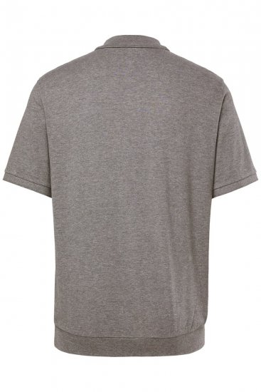 Men+ 264 Polokošeľa bellyfit Sivý melír - Polokošele - Polokošele 2XL-8XL