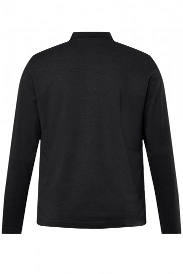 Men+ 270 Polokošeľa s dlhým rukávom Čierna - Polokošele - Polokošele 2XL-8XL