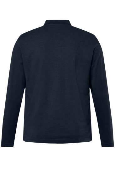 Men+ 270 Polokošeľa s dlhým rukávom Tmavomodrá - Polokošele - Polokošele 2XL-8XL