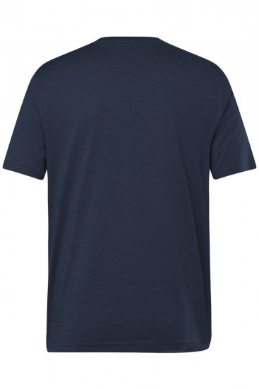Men+ 276 Tričko okrúhly výstrih Tmavomodrá - Tričká - Nadrozmerné tričká - 2XL-14XL