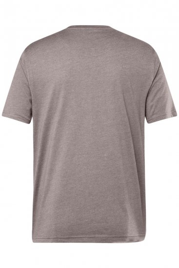 Men+ 276 Tričko okrúhly výstrih Sivá - Tričká - Nadrozmerné tričká - 2XL-14XL