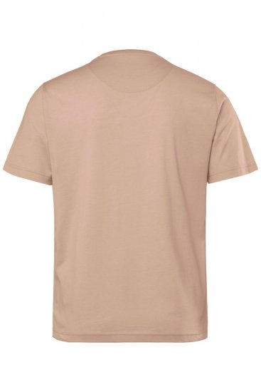 Men+ 276 Tričko okrúhly výstrih Piesková - Tričká - Nadrozmerné tričká - 2XL-14XL