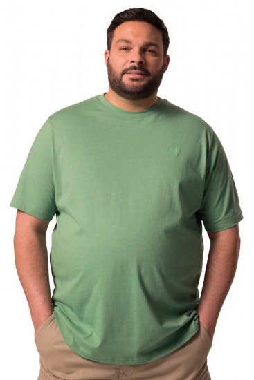 Men+ 276 Tričko okrúhly výstrih Zelená - Tričká - Nadrozmerné tričká - 2XL-14XL