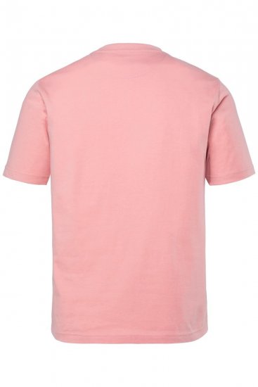 Men+ 276 Tričko okrúhly výstrih Ružová - Tričká - Nadrozmerné tričká - 2XL-14XL