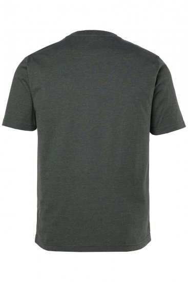 Men+ 276 Tričko okrúhly výstrih Olivová - Tričká - Nadrozmerné tričká - 2XL-14XL