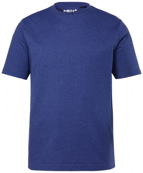 Men+ 276 Tričko okrúhly výstrih Nočná modrá - Tričká - Nadrozmerné tričká - 2XL-14XL