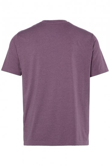 Men+ 279 Tričko véčkový výstrih Slivková - Tričká - Nadrozmerné tričká - 2XL-14XL