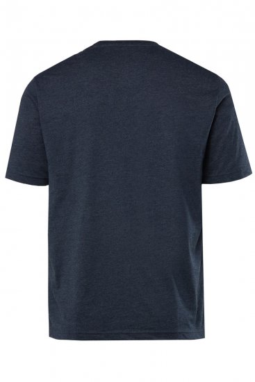 Men+ 285 Tričko okrúhly výstrih Tmavomodrá 2 kusy - Tričká - Nadrozmerné tričká - 2XL-14XL